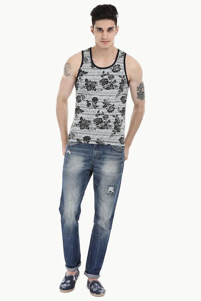 Soft Cotton Printed Tank