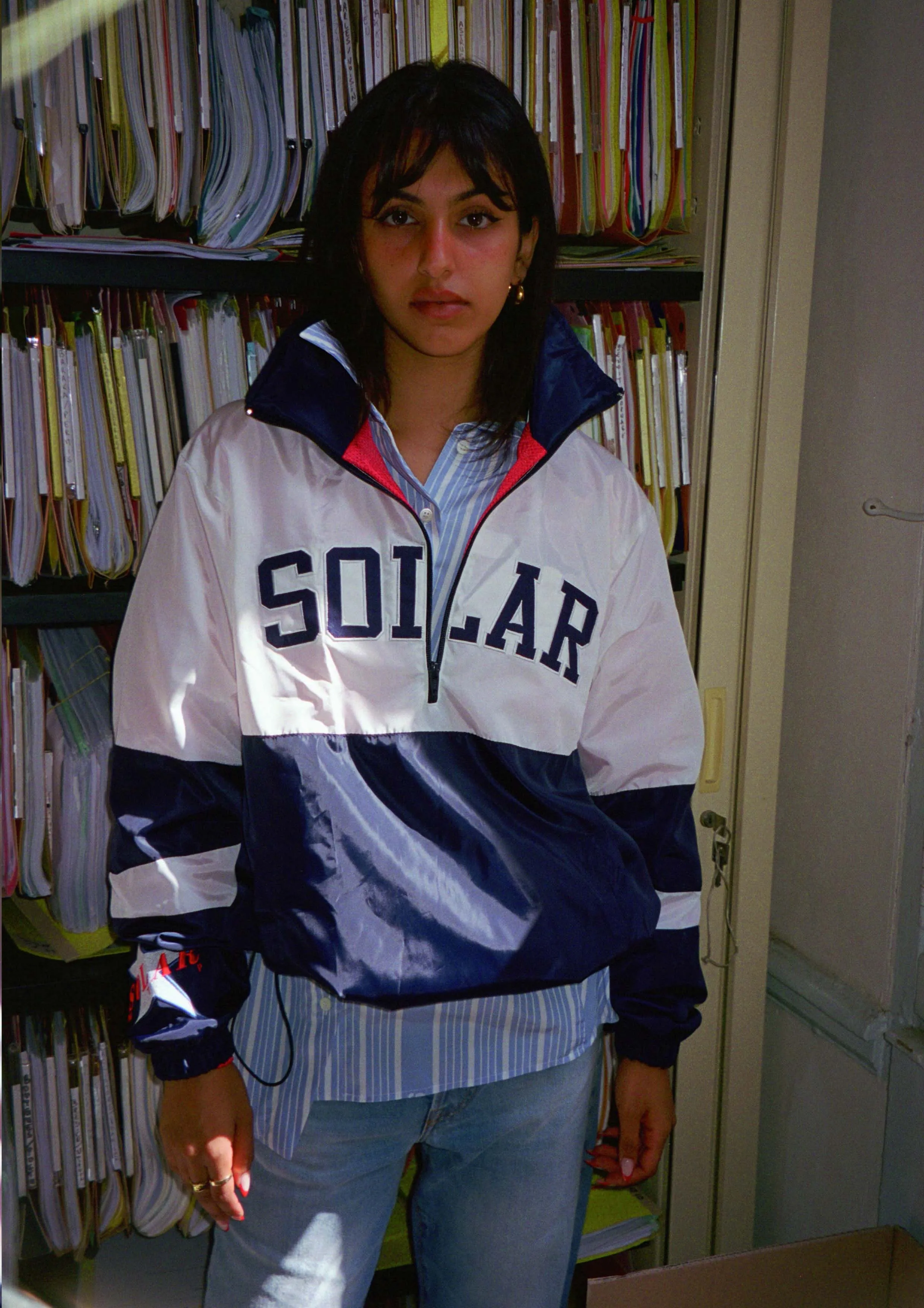 SOLAR COURT - WINDBREAKER HALF ZIP