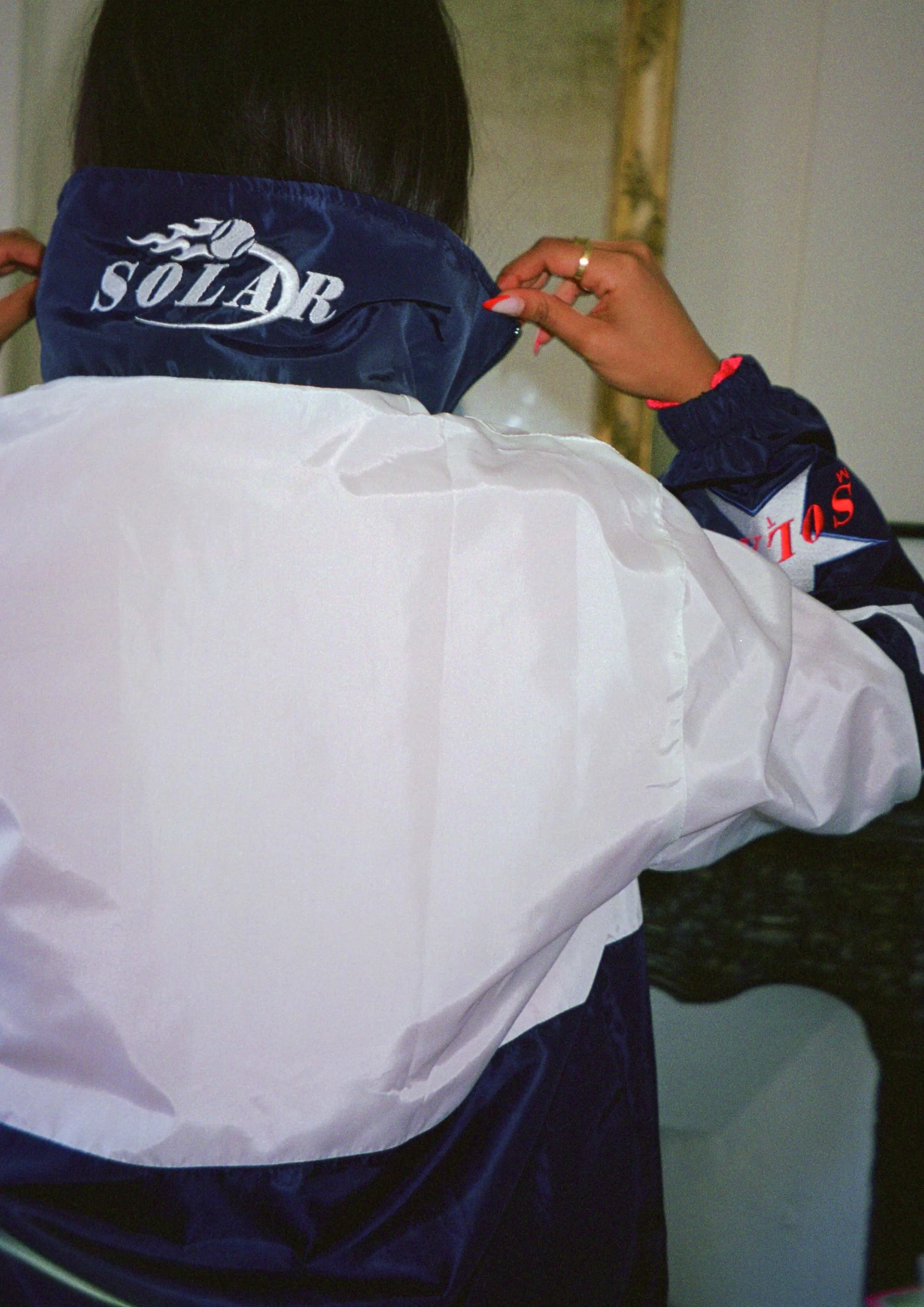 SOLAR COURT - WINDBREAKER HALF ZIP