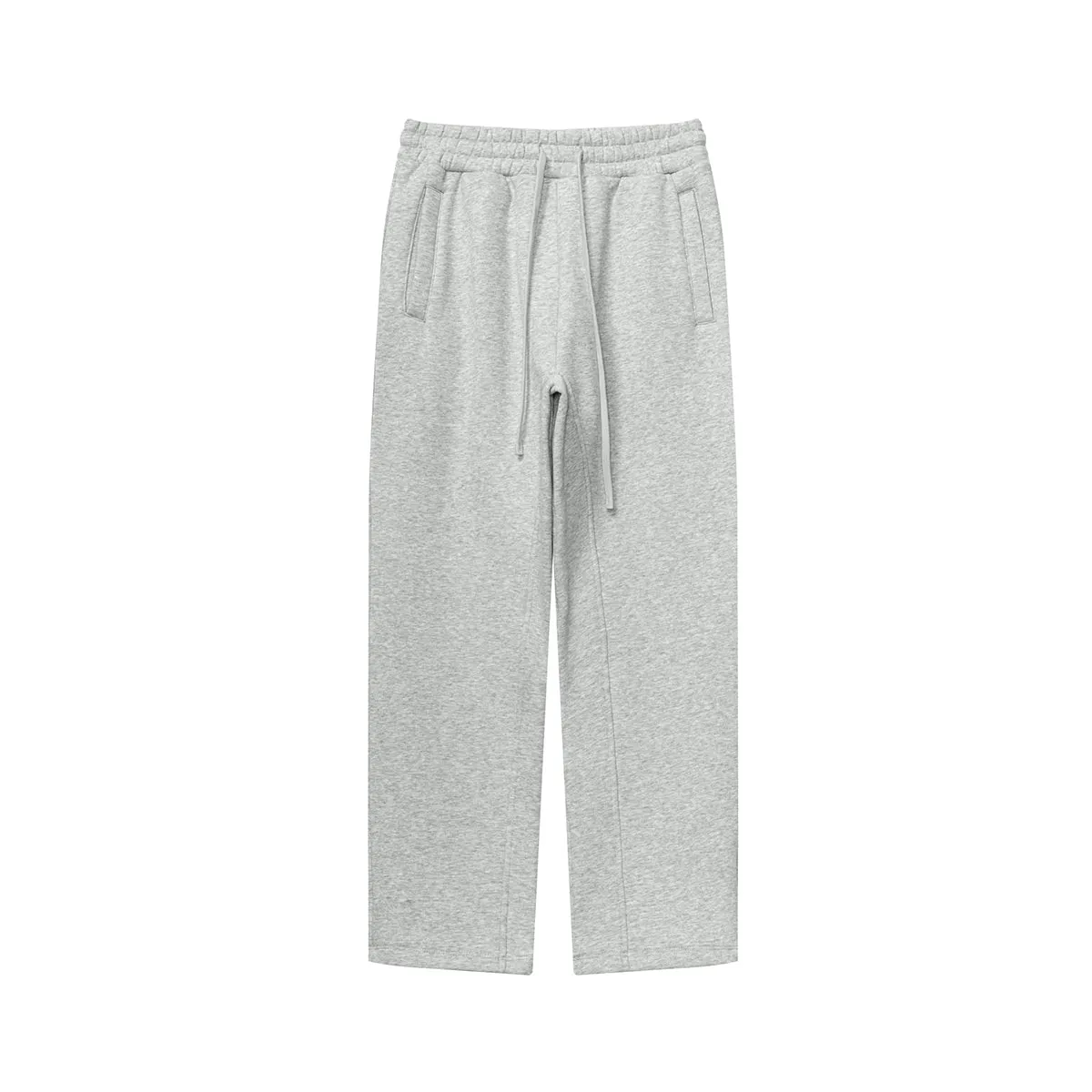 Solid Color Plush Lining Sweatpants