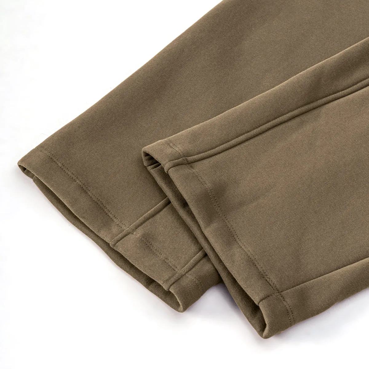 Solid Color Plush Lining Sweatpants