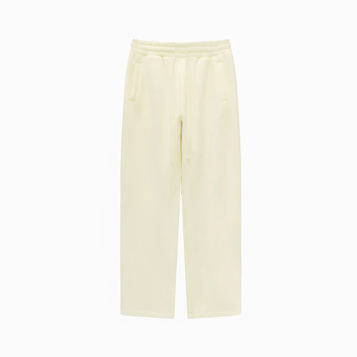 Solid Color Plush Lining Sweatpants