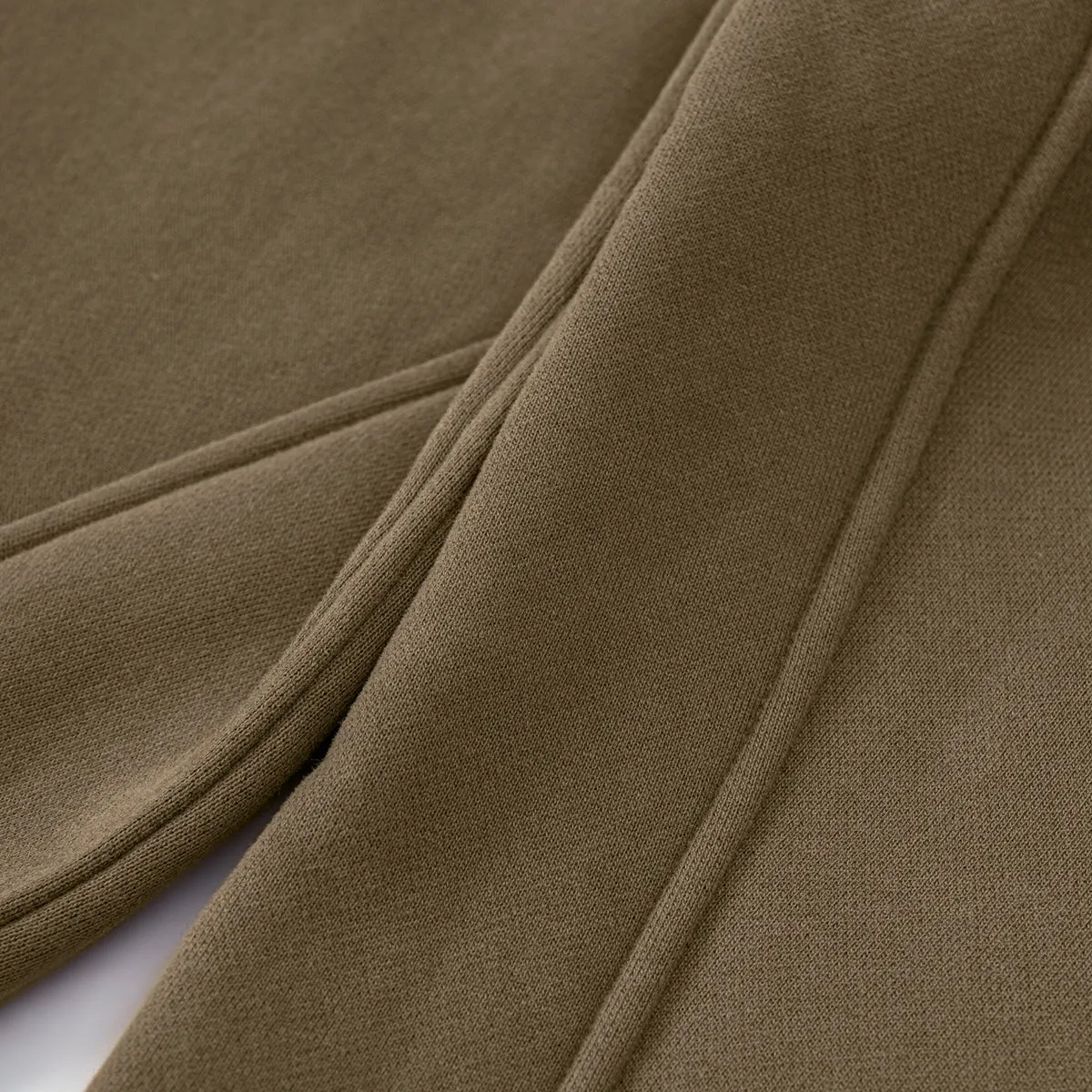Solid Color Plush Lining Sweatpants
