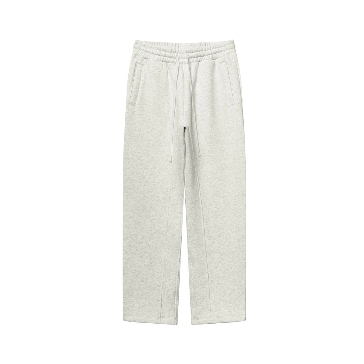 Solid Color Plush Lining Sweatpants
