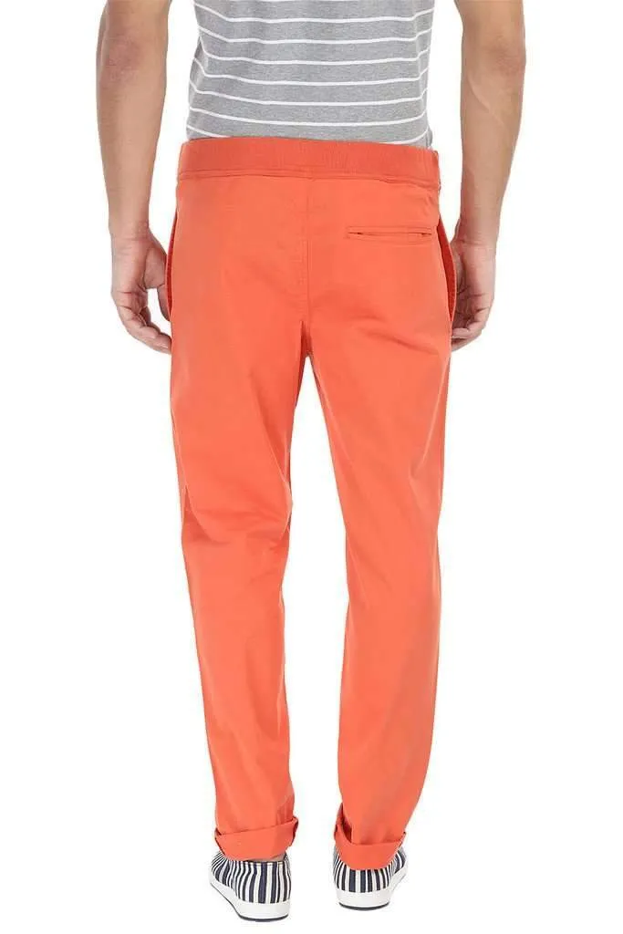 Solid Twill Enzyme Washed Pant