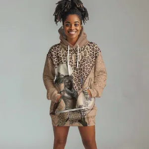 South Africa Zulu People Hoodie Dress Zulu Warrior - African Pattern LT15