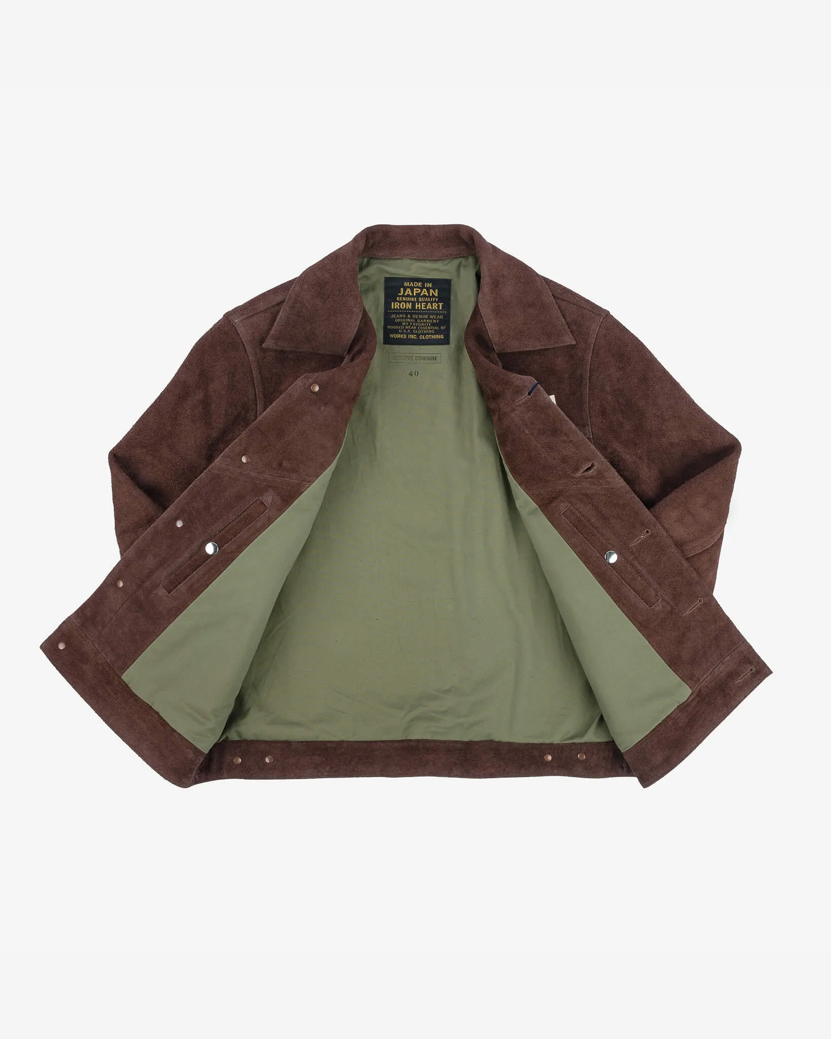 Split Steer Modified Type III Jacket - Brown
