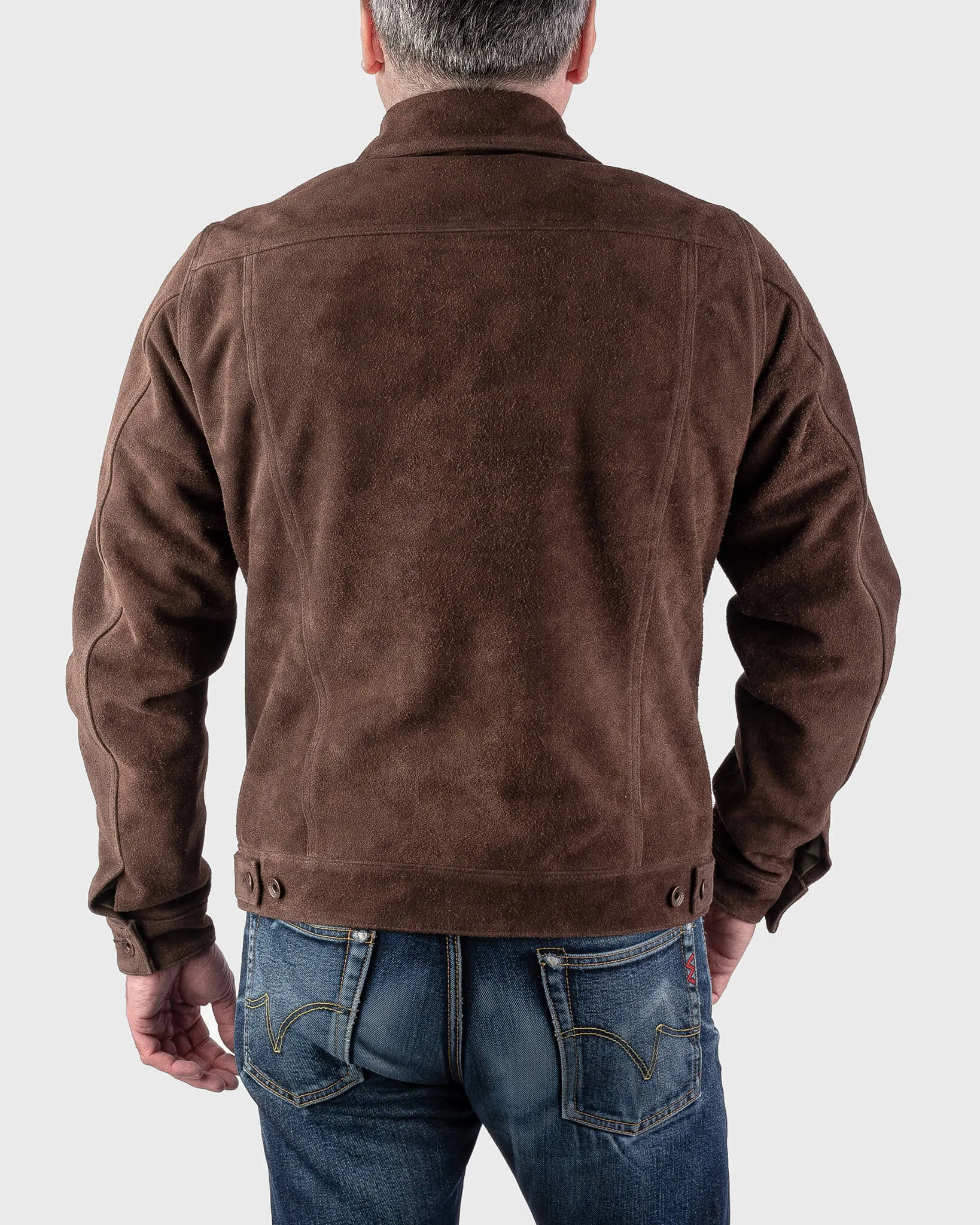 Split Steer Modified Type III Jacket - Brown