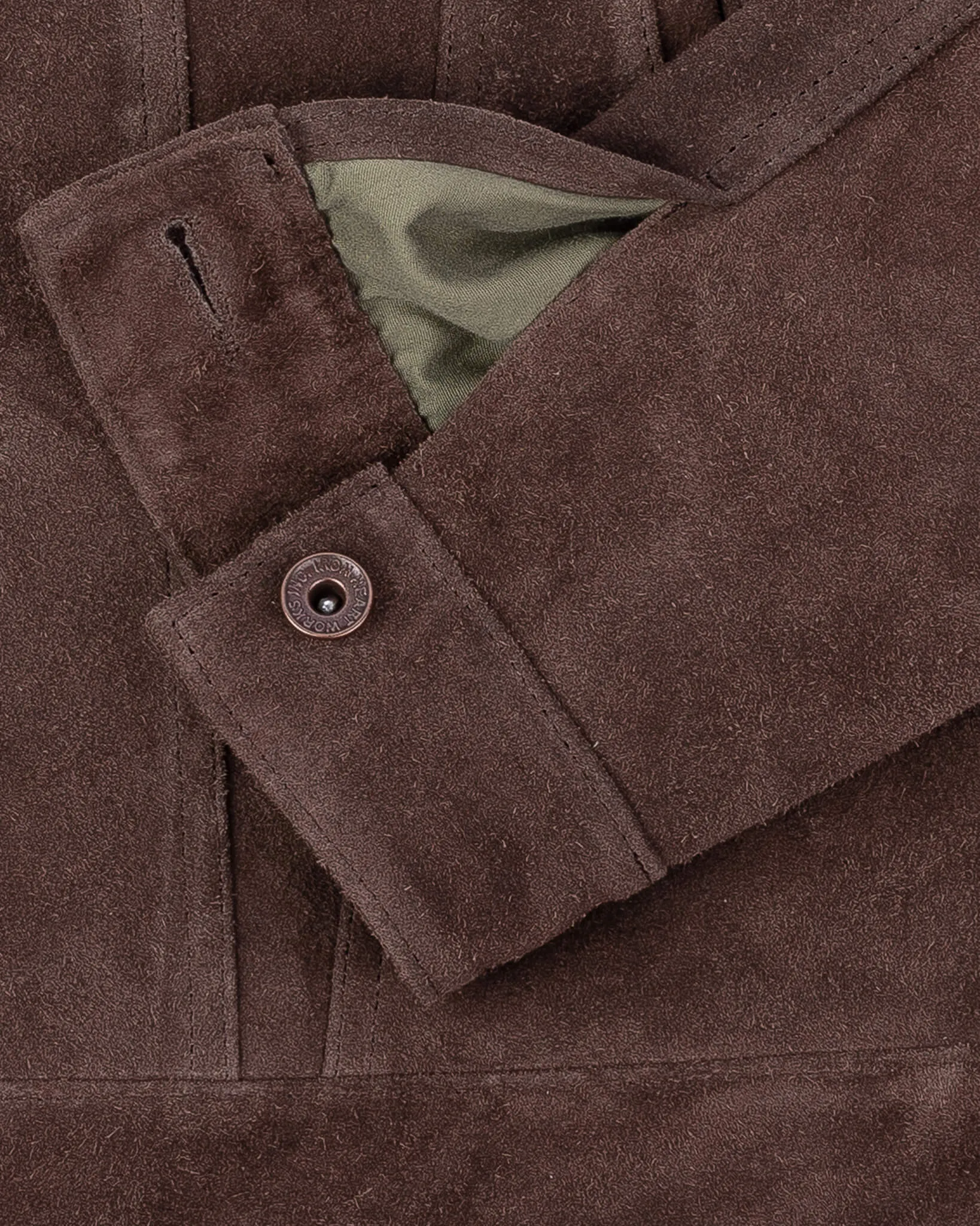 Split Steer Modified Type III Jacket - Brown