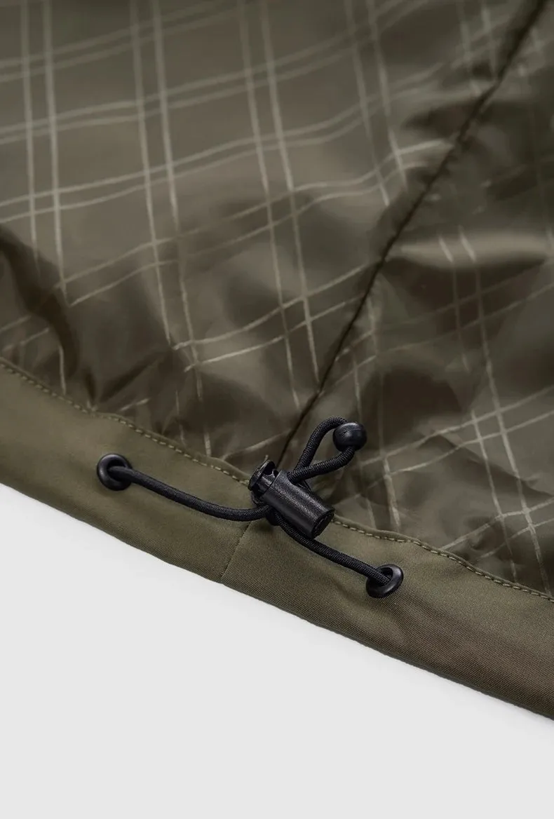Spring Colorblock Hiking Hooded Jacket