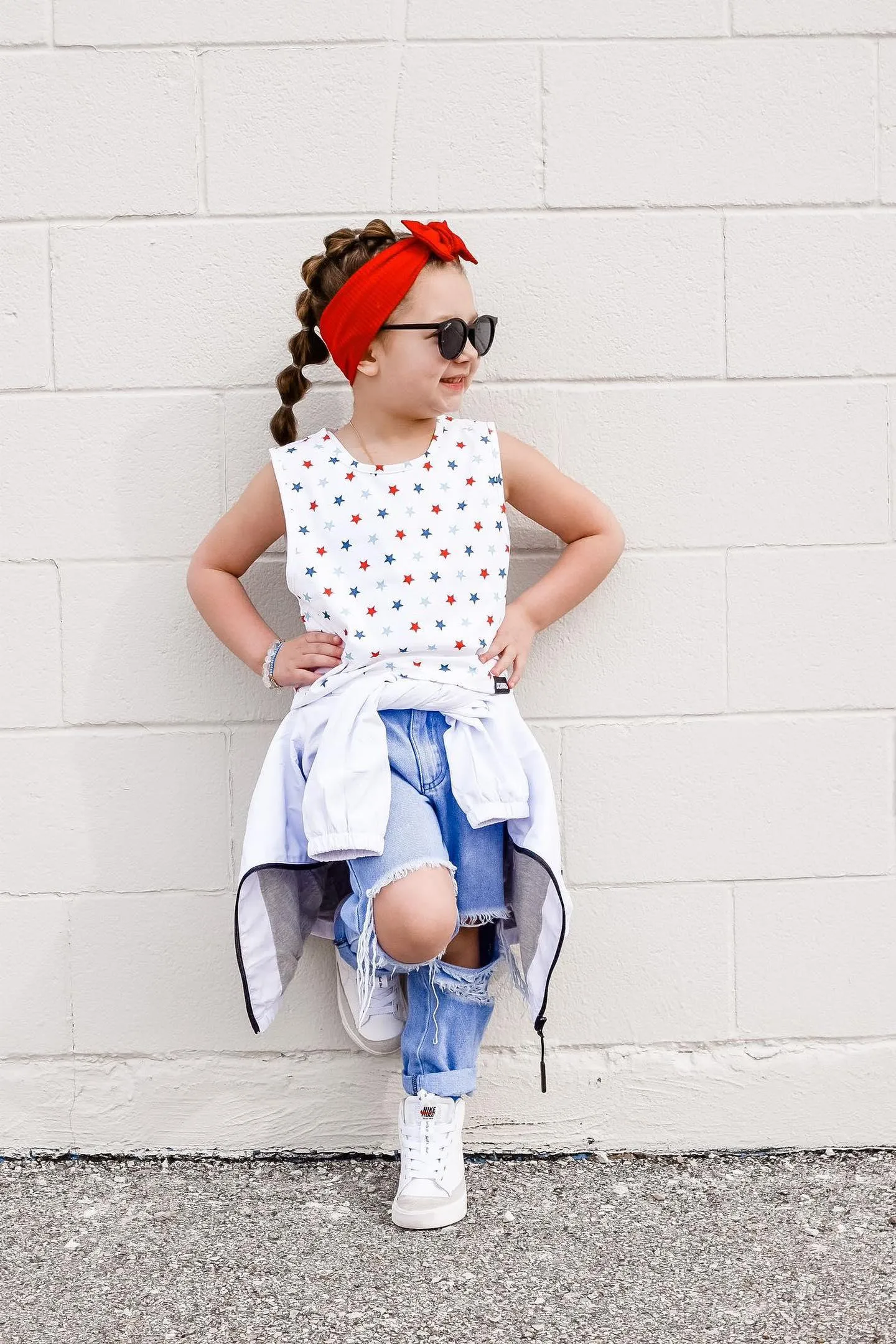 STARS GIRLS BOXY TANK