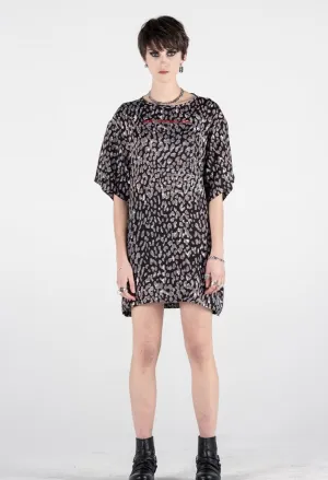 STOLEN GIRLFRIENDS CLUB ink cat shift dress