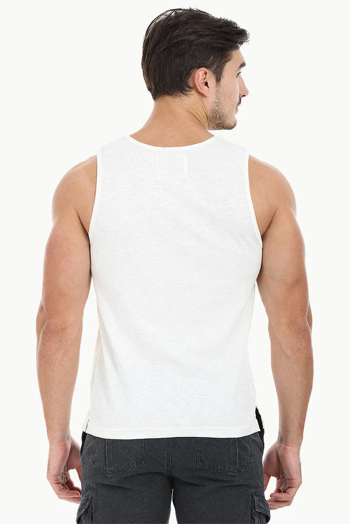 Striped Heather Tank