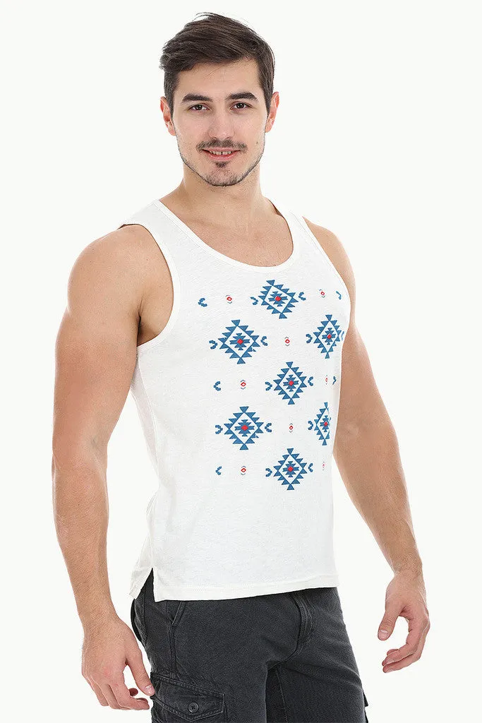 Striped Heather Tank