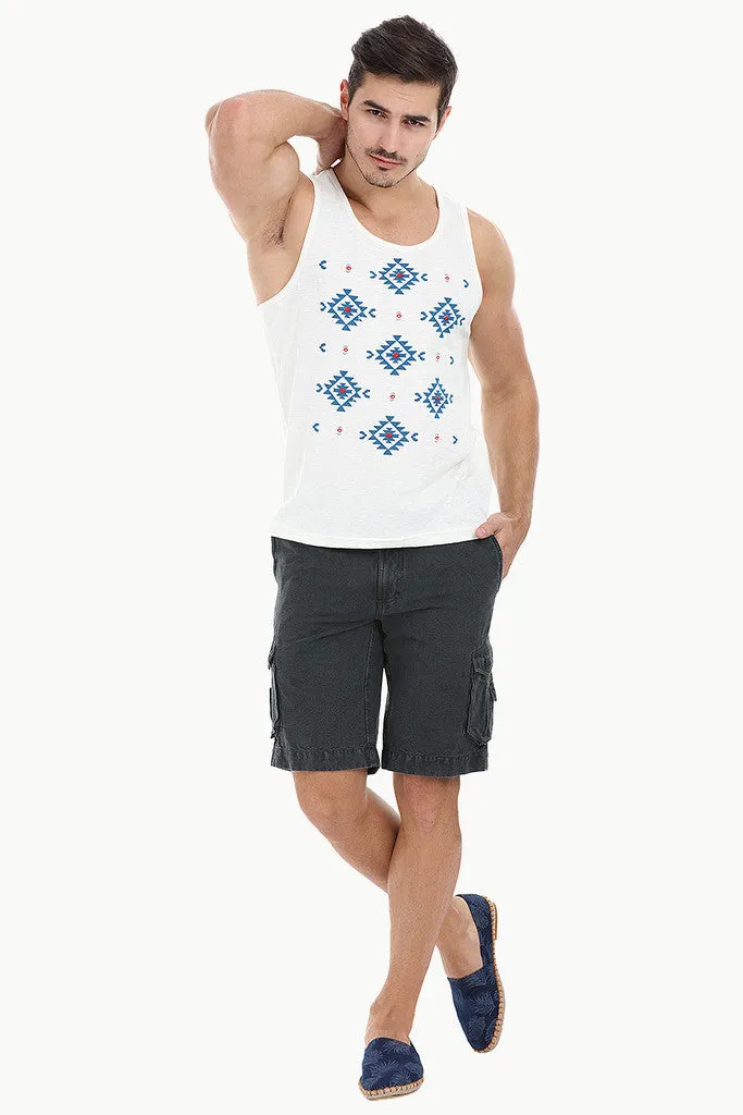 Striped Heather Tank