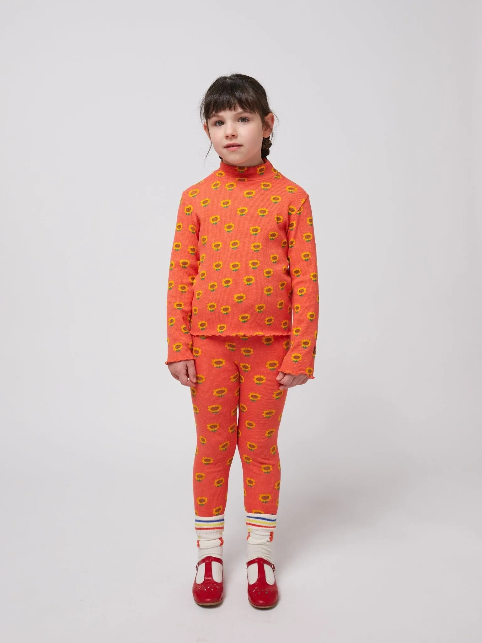 Sunflower All Over Leggings by Bobo Choses