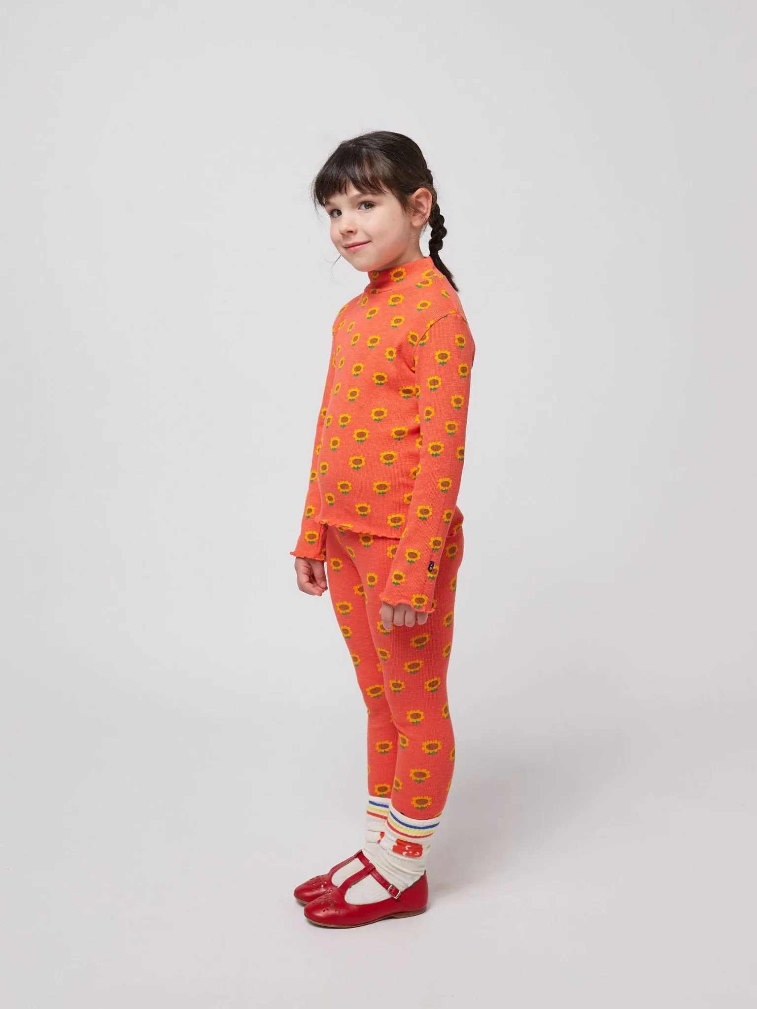 Sunflower All Over Leggings by Bobo Choses