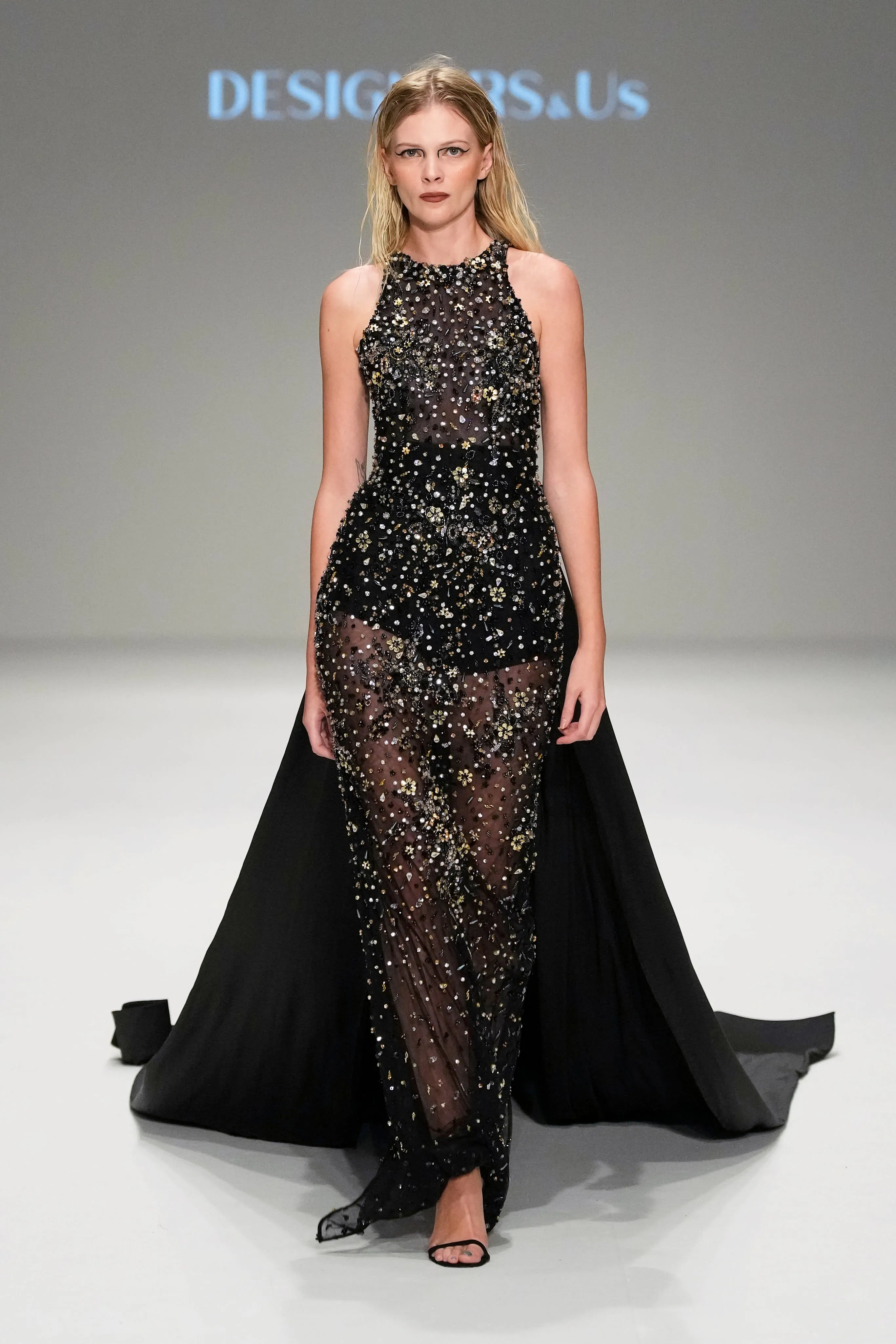 Swan's Midnight Enchantment Dress