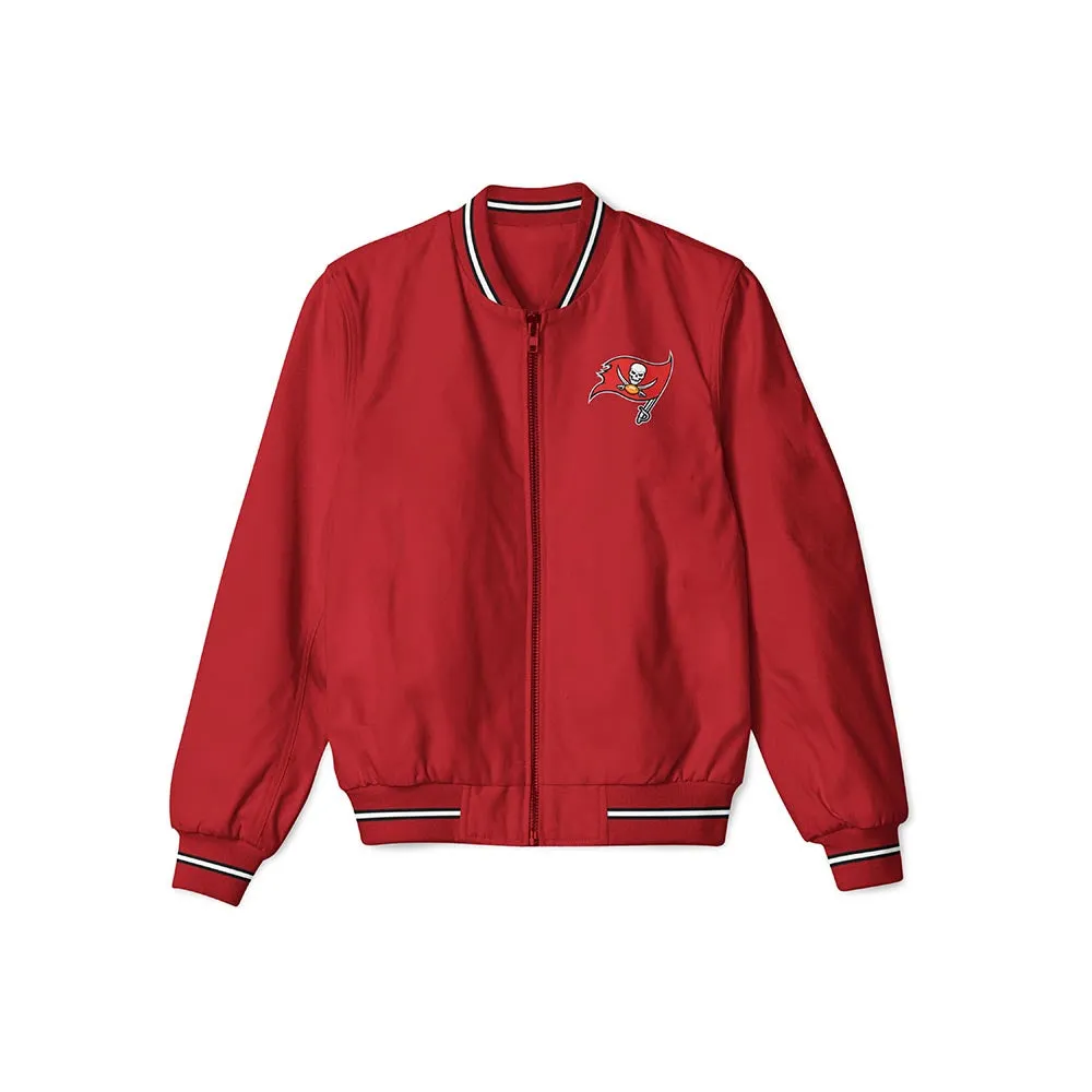 Tampa Bay Buccaneers Lightweight Bomber Jacket – NFL Bomber Jacket - Clubs Varsity