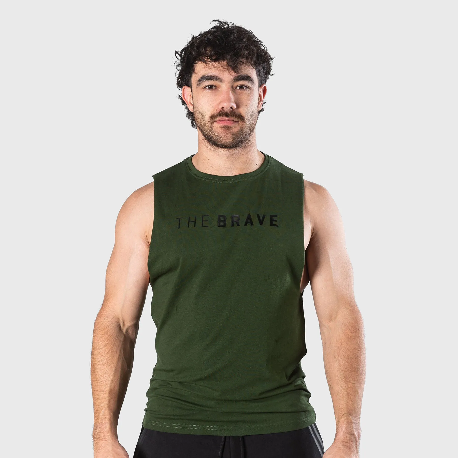 THE BRAVE - SIGNATURE TANK 2.0 - DARK OLIVE
