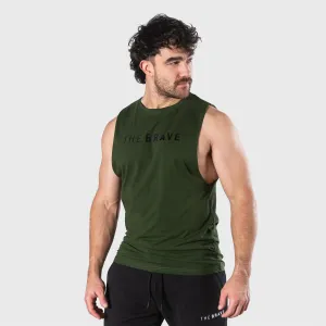 THE BRAVE - SIGNATURE TANK 2.0 - DARK OLIVE