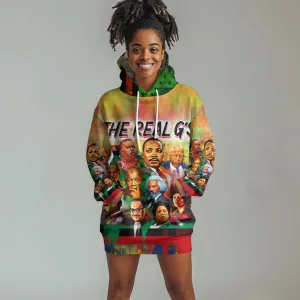 The Real G's Hoodie Dress Civil Rights Leaders DT02