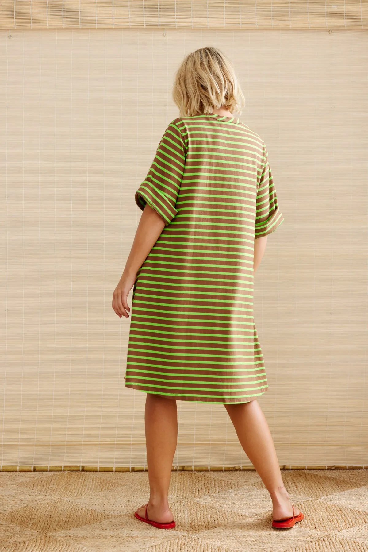 THE TANZANIA BORDER. Green & Brown. LAST ONE! Size 6.