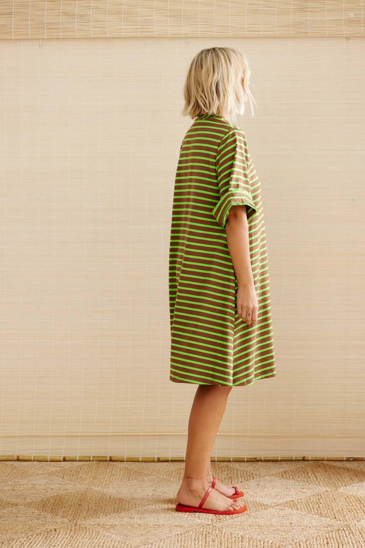 THE TANZANIA BORDER. Green & Brown. LAST ONE! Size 6.