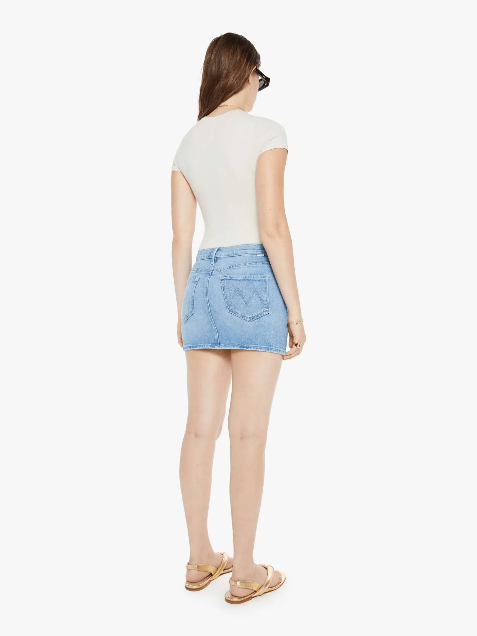 The Vagabond Mini Skirt in Tune In, Tune Out
