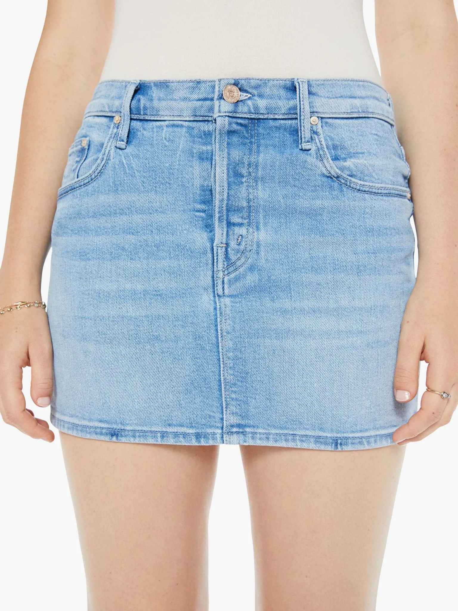 The Vagabond Mini Skirt in Tune In, Tune Out