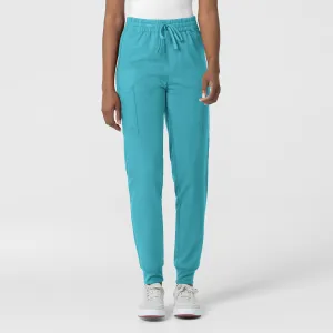 Thrive 5122 Cargo Jogger Scrub Pants Teal Blue