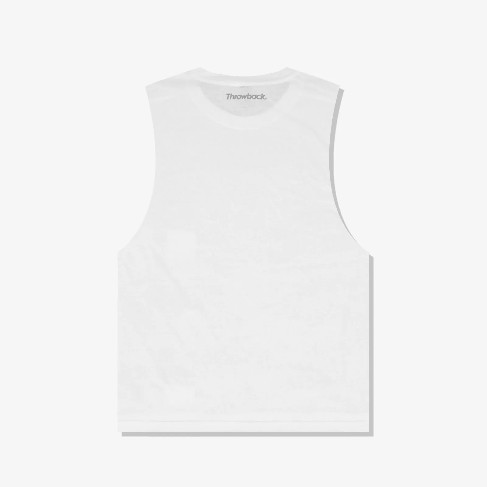 Throwback Cross Fit Shooter Tank 2.0 - White