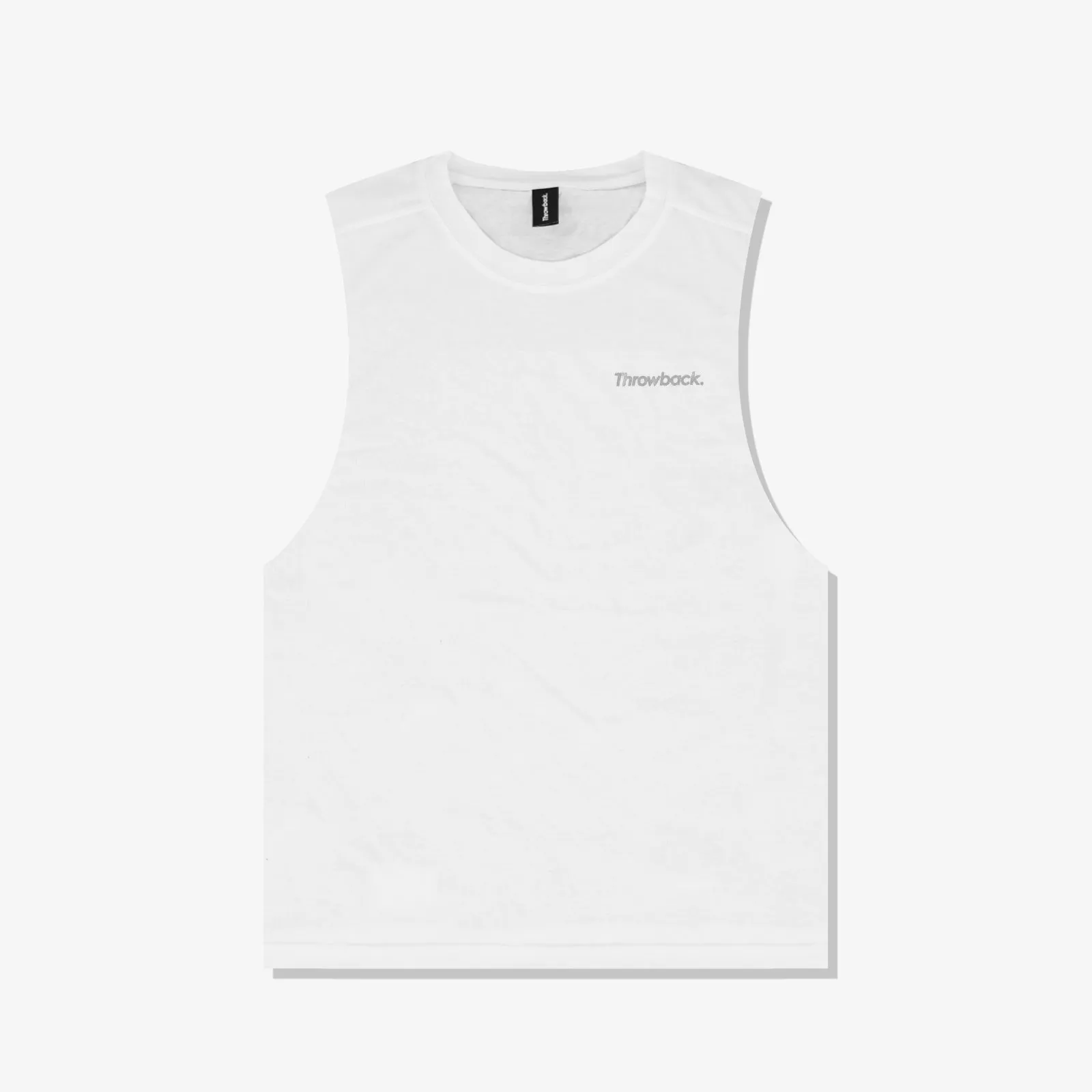 Throwback Cross Fit Shooter Tank 2.0 - White