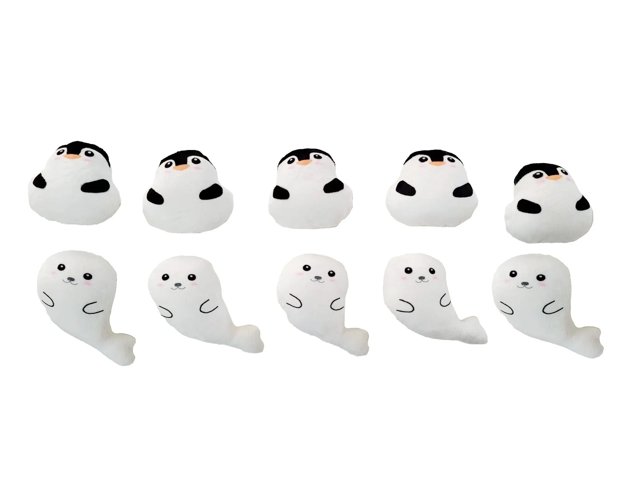 Tic Tac Toe Plushies - Polar Bear & Friends
