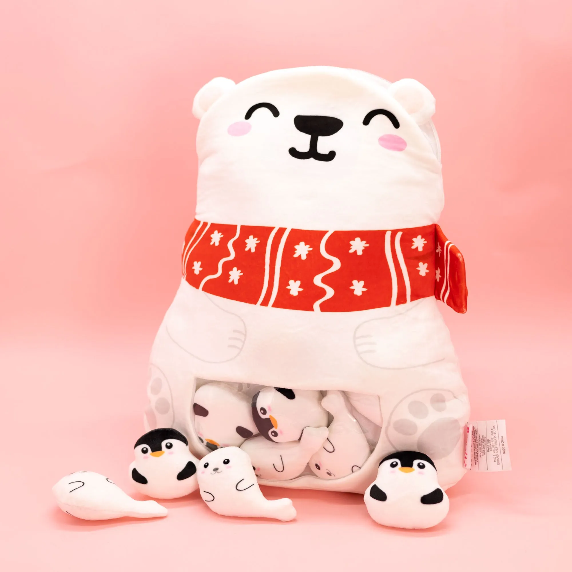 Tic Tac Toe Plushies - Polar Bear & Friends