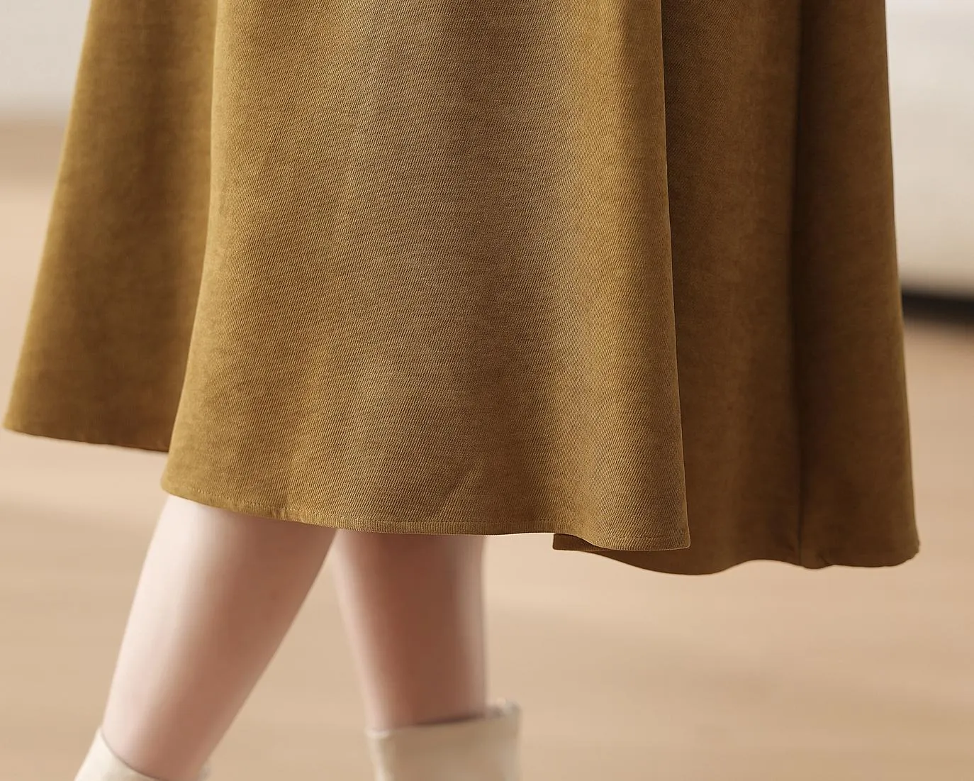 Trendy Button-up Dress in Cotton Poplin for Women