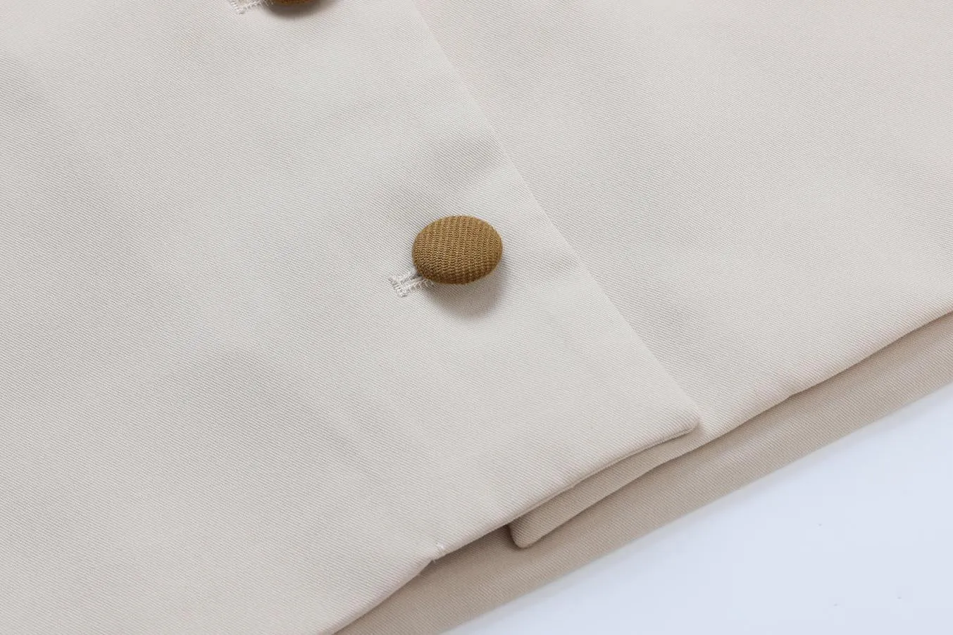 Trendy Button-up Dress in Cotton Poplin for Women