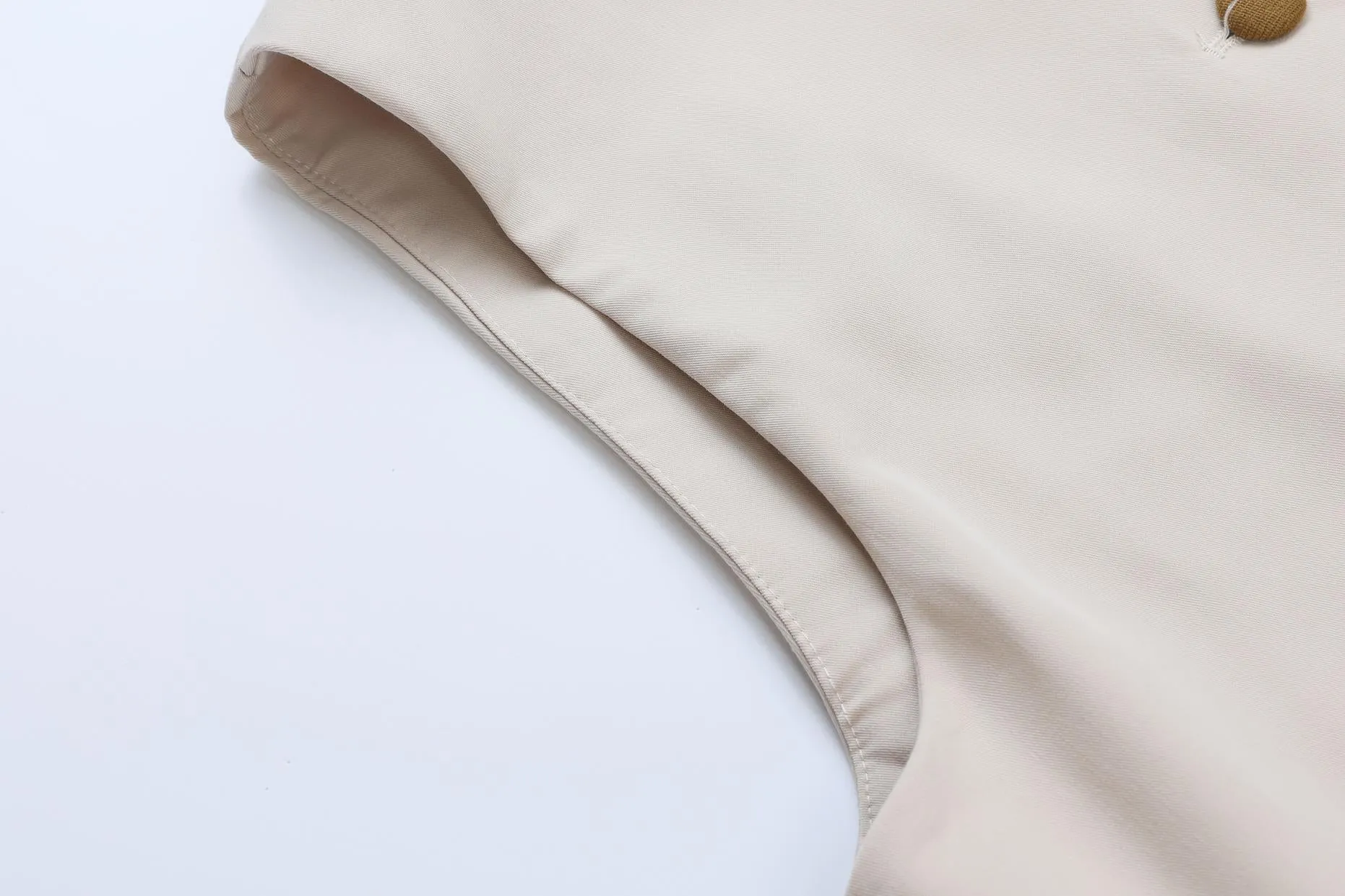 Trendy Button-up Dress in Cotton Poplin for Women