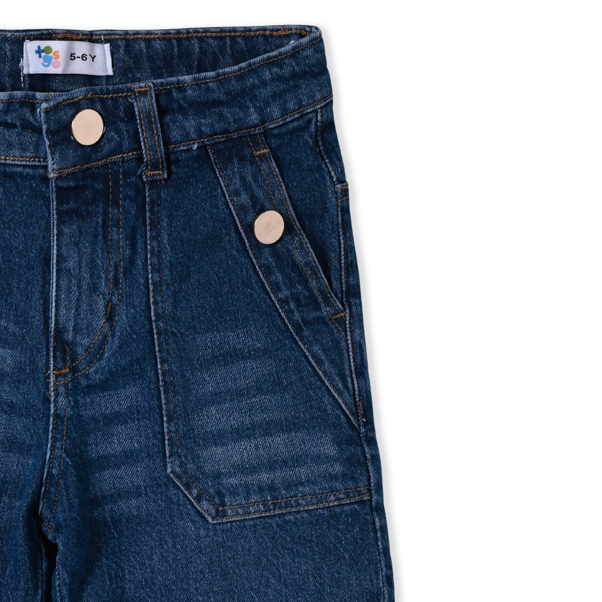 Turn Up Girls Denim Shorts