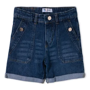 Turn Up Girls Denim Shorts