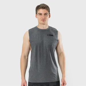 TWL - MEN'S EVERYDAY MUSCLE TANK SL - CHARCOAL MARL/BLACK