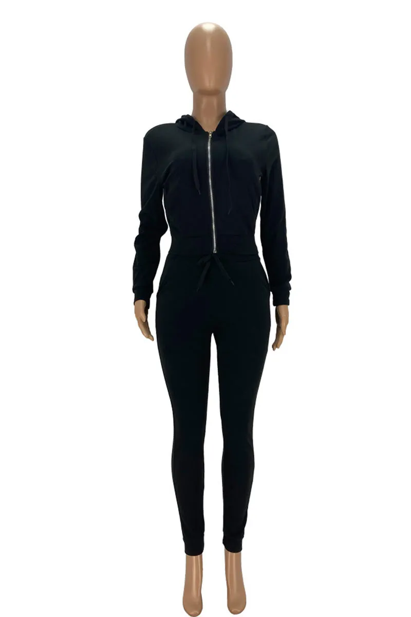 UG0515 Hoodie Jacket Tracksuit Set