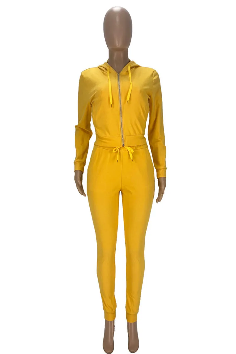 UG0515 Hoodie Jacket Tracksuit Set