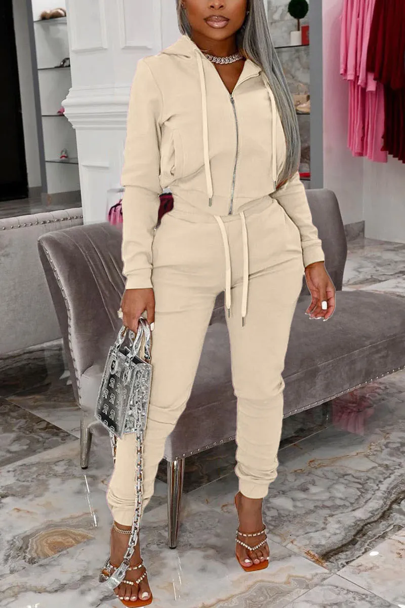 UG0515 Hoodie Jacket Tracksuit Set