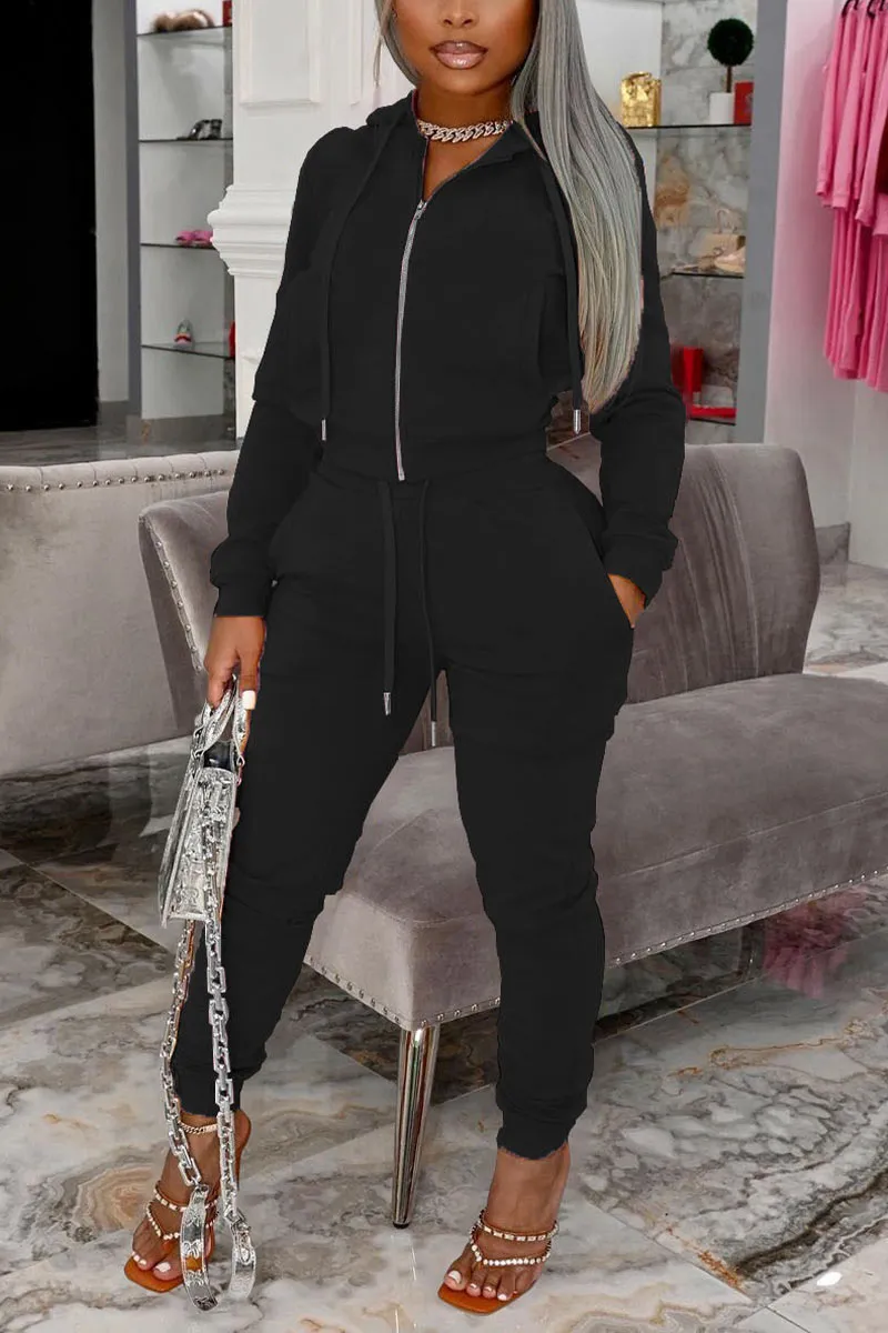 UG0515 Hoodie Jacket Tracksuit Set