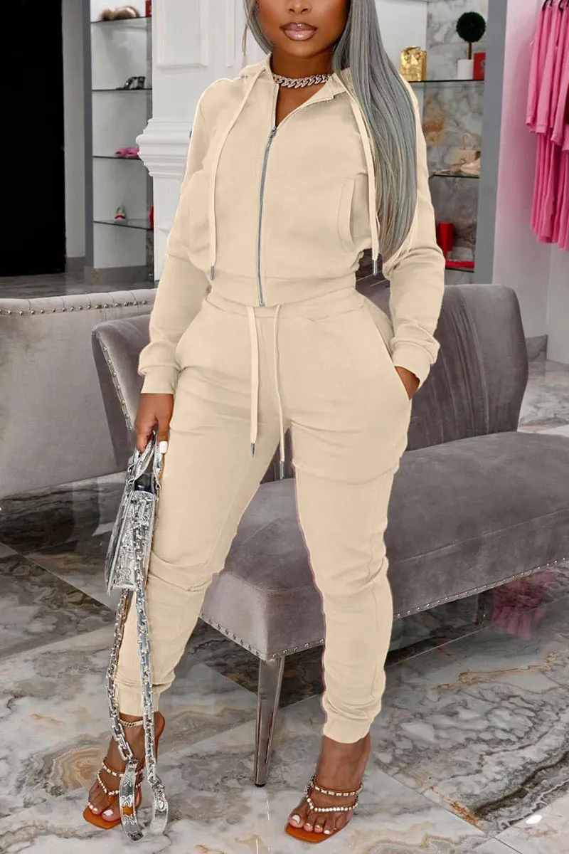 UG0515 Hoodie Jacket Tracksuit Set