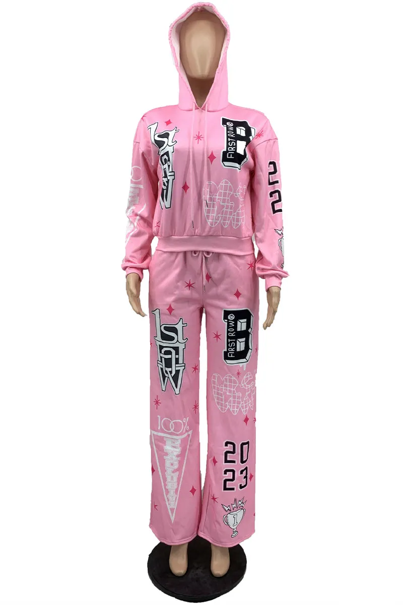 UH0286 Graphic Tracksuit Set