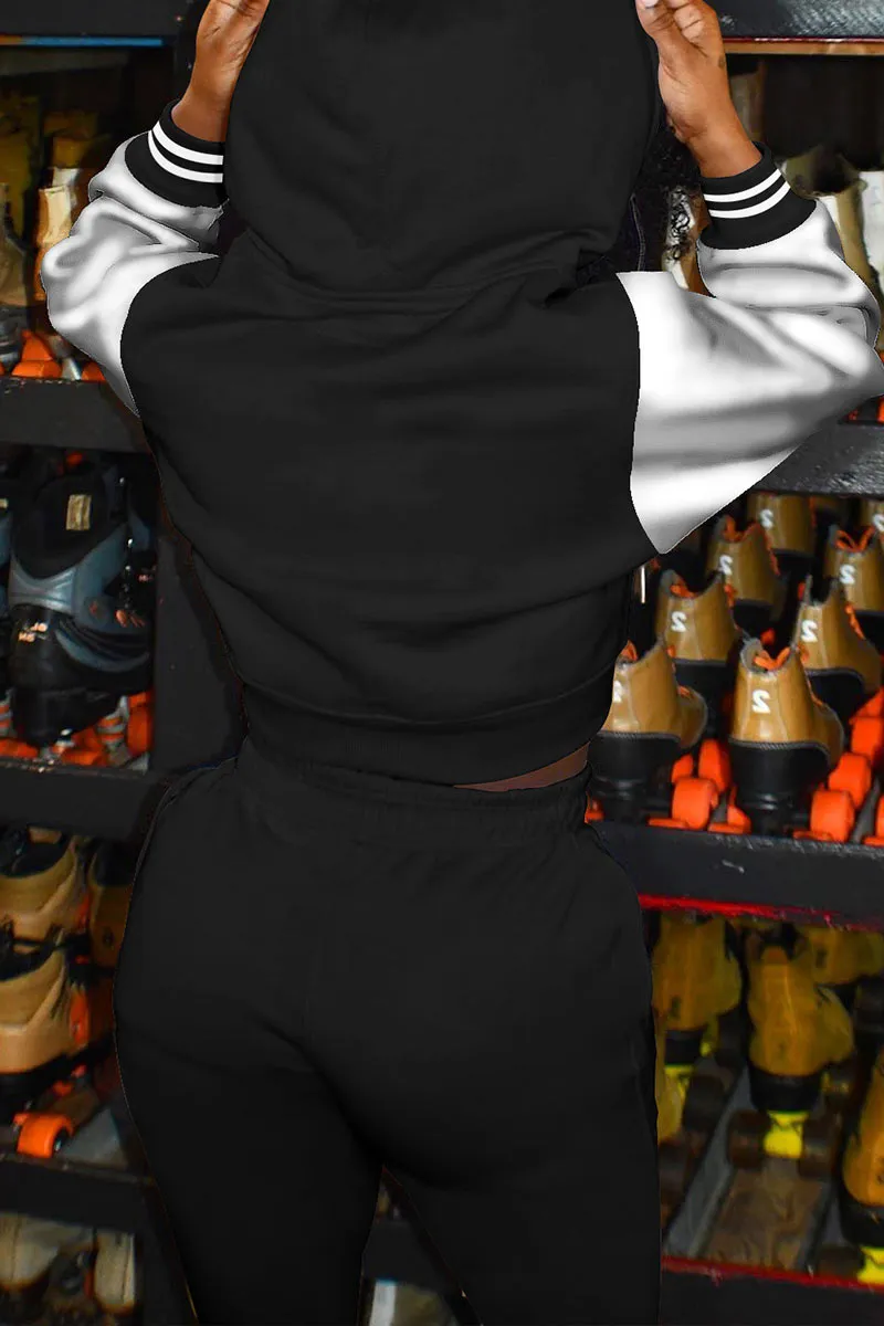 UI0232 Hoodie Jacket Tracksuit Set