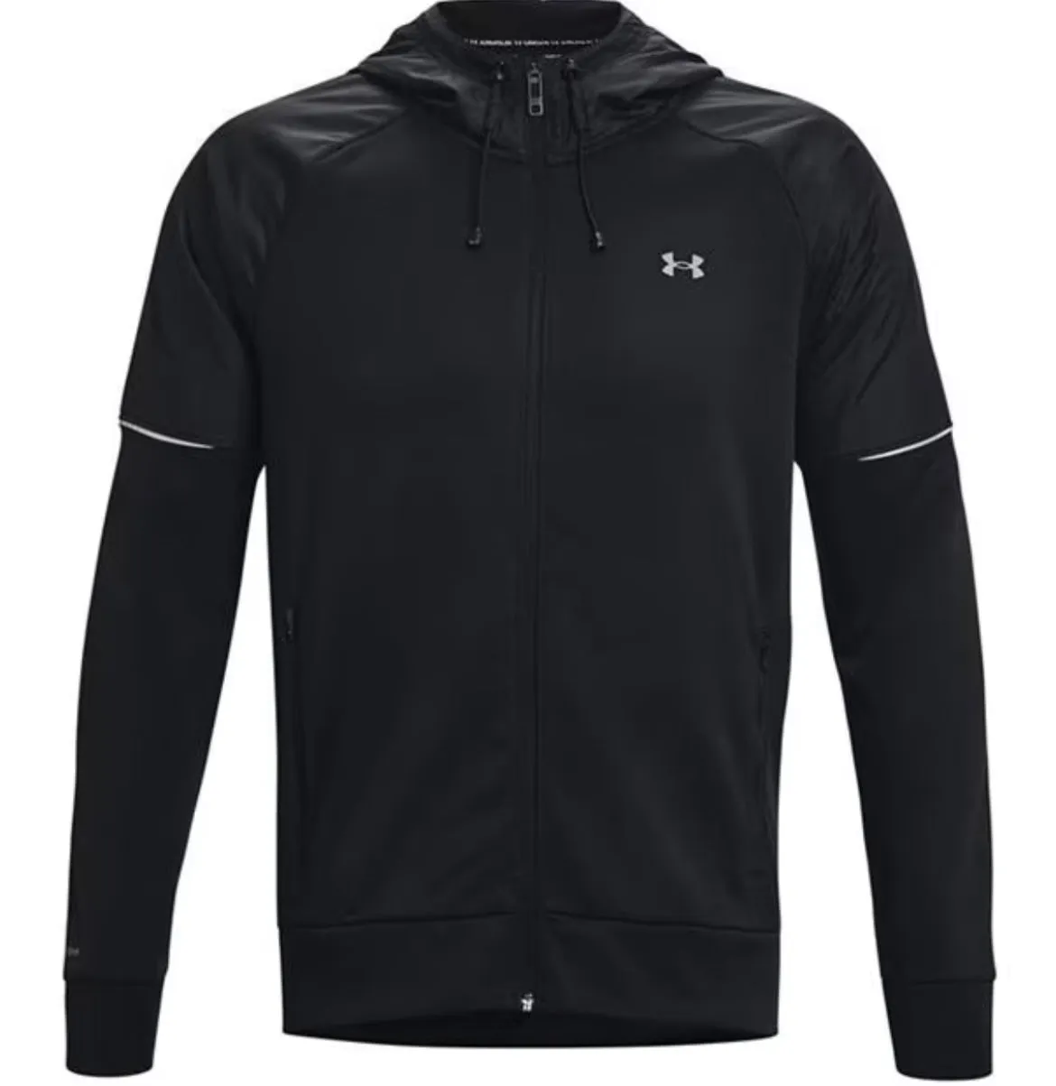 UNDER ARMOUR STORM ZIP UP HOODIE - BLACK