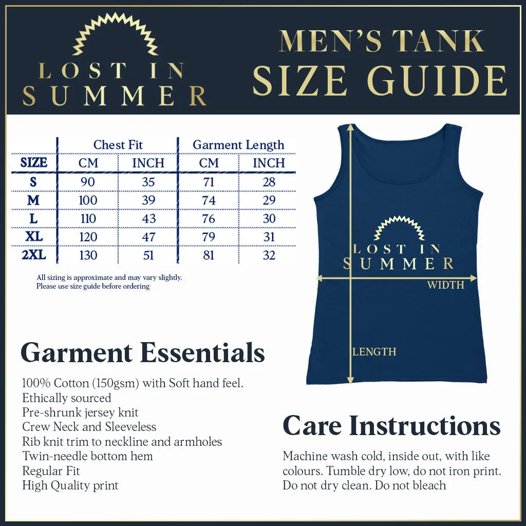 University of Ibiza Men's Tank Top American Football